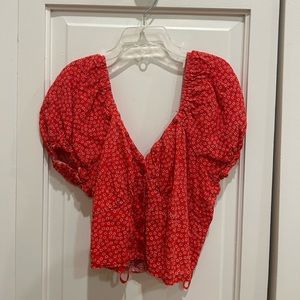 PRINCESS POLLY red top